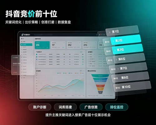 中山抖音搜索竞价